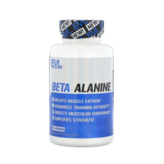 💊EVLution Nutrition Beta-Alanine(60 Capsules) เบต้าอะลานีน ชนิดแคปซูล เพิ่มมวลกล้ามเนื้อ