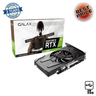 VGA GALAX GEFORCE RTX 3050 1-CLICK V2 - 8GB GDDR6 ประกัน 3Y การ์ดจอ กราฟิกการ์ด