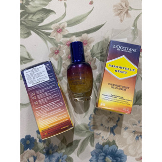 ฉลากไทย‼️เซรั่มลดริ้วรอย L’Occitane  Immortelle Reset Oil-in-Serum (30ml)