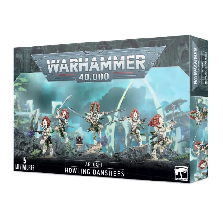 [GW พร้อมส่ง] WARHAMMER 40K: AELDARI: CRAFTWORLDS HOWLING BANSHEES โมเดลเกมสนามจำลอง