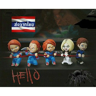 โมเดลชักกี้ น่ารัก5ตัวmodel chucky แค้งฝังหุน