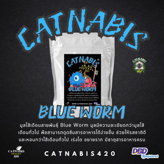 มูลไส้เดือนสายพันธุ์ Blue worm มีโมเลกุลขนาดเล็ก นำใช้ได้ทันที ช่วยให้รสชาติดีและหอมกว่าใส้เดือนทั่วไป สามารถปรับสภาพดิน