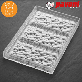 Pavoni PC5001 Polycarbonate Chocolate Bar Mold/แม่พิมพ์ช็อกโกแลตแท่งโพลีคาร์บอเนต