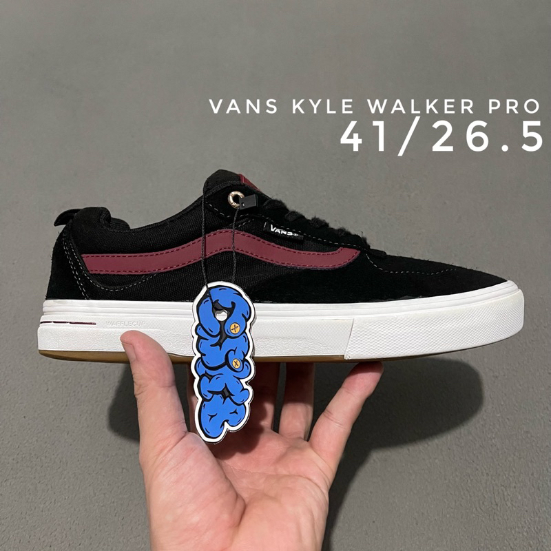Vans Kyle Walker PRO Black/Red Size 8.5/41/26.5cm.