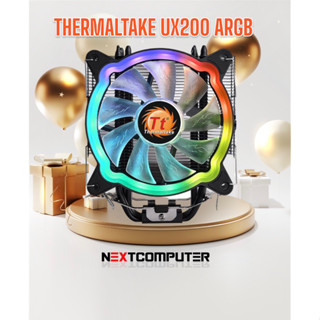 CPU COOLER (พัดลมซีพียู) THERMALTAKE รุ่น UX200 ARGB LIGHTING CPU COOLER (CL-P065-AL12SW-A)