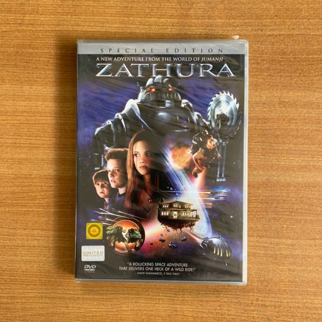 DVD : Zathura A Space Adventure (2005) ซาทูร่า เกมทะลุมิติจักรวาล [มือ 1] Jumanji ดีวีดี หนัง แผ่นแท