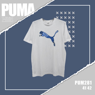 เสื้อยืดเเขนสั้น PUMA (รหัส 281) ผ้านิ่มใส่สบาย ระบายอากาศดี ใส่ได้ทั้งชายและหญิง