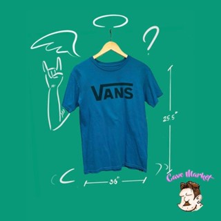 B1-013 เสื้อยืด Vans มือสอง สภาพดี