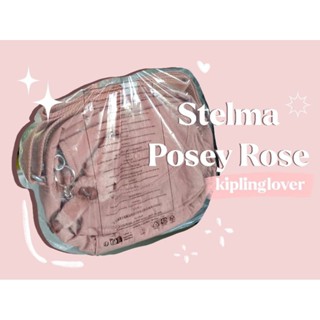 Kipling ของแท้ 💯% รุ่น Stelma สี Posey Rose กระเป๋าสะพายทรงกระทัดรัด ขนาดกำลังน่ารัก สะพายคล่องตัวดีค่ะ
