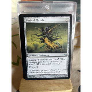 การ์ด MTG Umbral Mantle Artifact Magic the Gathering EDH รุ่น SHM สภาพ Nm