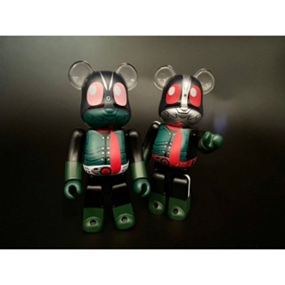 (ของแท้)คู่ Be@rbrick Series 46 Hero &amp; Secret Hero: Shin - Kamen Raider (bearbrick)