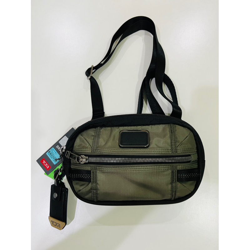 กระเป๋า Tumi Alpha Recruit 3-in-1 Chest Pack สี Olive Green ของแท้ มือสองสภาพเหมือนซื้อใหม่ 98%