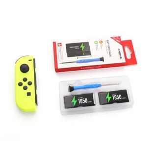 Joy Con Battery Pack Set ชุด แบต Li-on 1850 mAh จอยคอน พร้อมไขควง DOBE