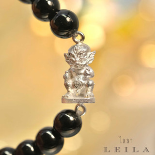 Leila Amulets พญาสี่หูห้าตา (พร้อมกำไลหินฟรีตามรูป)