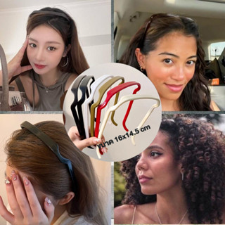 ที่คาดผมทรงแว่น แบบสี่เหลี่ยมสวมแล้วผมไม่ลีบ เก๋ทรงสวยใช้ได้ทั้งผู้หญิงและผู้ชาย พร้อมส่งในไทย👈