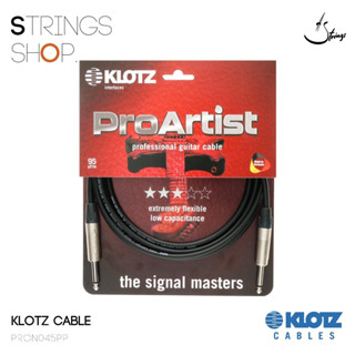 สายเคเบิ้ล KOTZ CABLE PRO ARTIST PROFESSIONAL GUITAR CABLE WITH JACKS FROM NICKEL AND NICKEL-PLATED CONTACTS - 4.5M (PRO