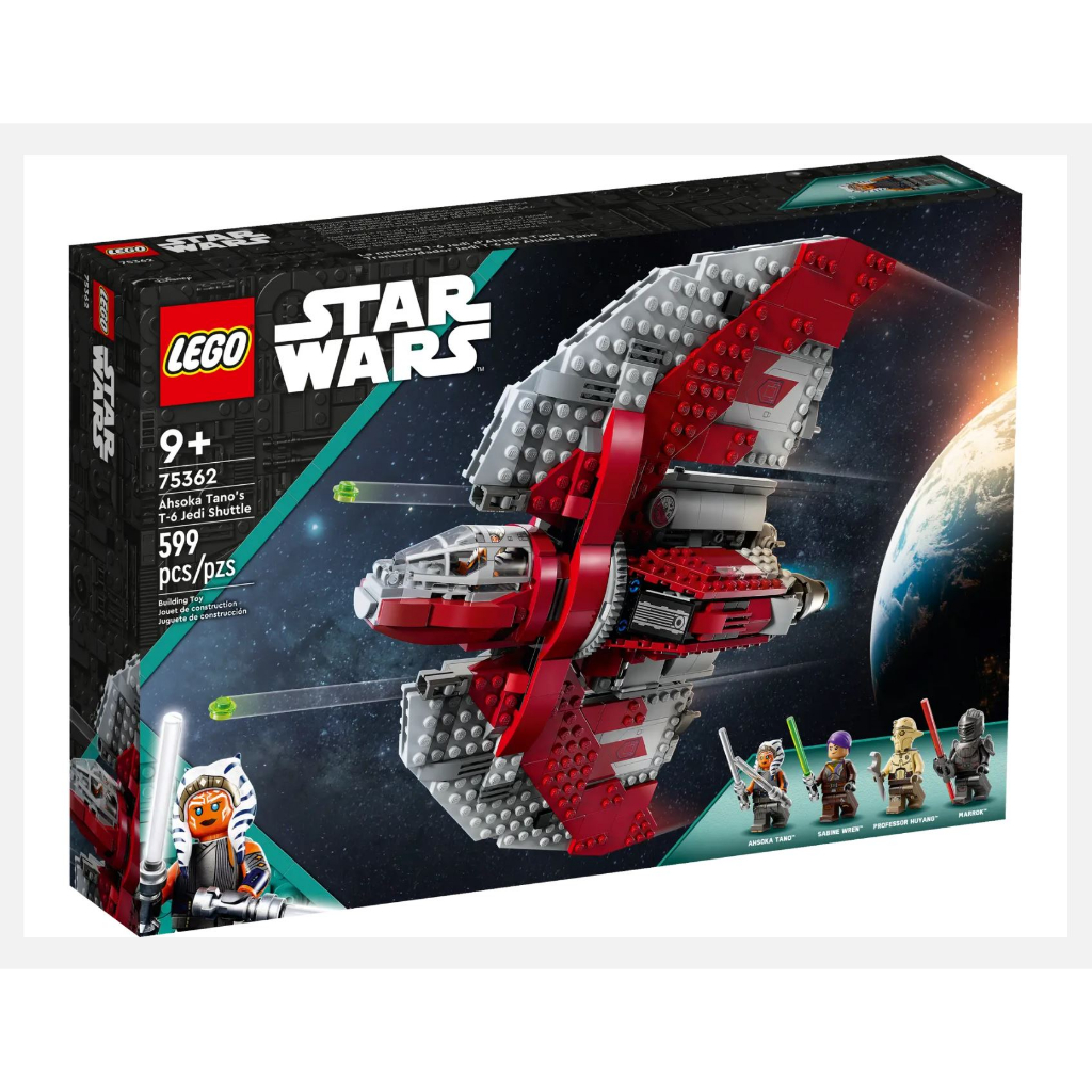 LEGO® Star Wars™ Ahsoka Tano's T-6 Jedi Shuttle 75362