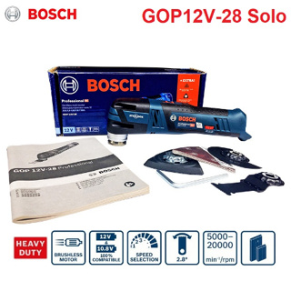 BOSCH มัลติทูลไร้สาย รุ่น GOP12V-28 ไม่รวมแบต ไม่รวมแท่นชาร์จ  12 V เครื่องมือช่าง