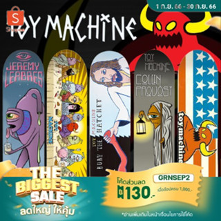 แผ่นสเก็ตบอร์ด Toy Machine Skateboard Deck รับประกันของแท้ สินค้าพร้อมส่ง