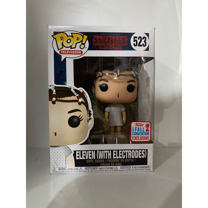 Funko Pop Eleven With Electrodes Stranger Things Exclusive NYCC 2017 Exclusive 523