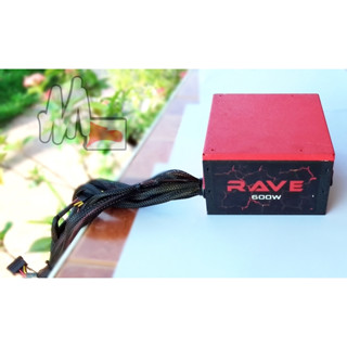 อุปกรณ์จ่ายไฟ 600W (80+ WHITE) AEROCOOL RAVE POWER SUPPLY