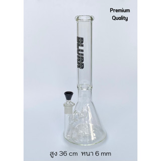 บ้องแก้วพรีเมียม 36cm BLURR FLOWER BONG (PM001)