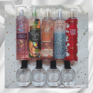 น้ำหอมกดแบ่งBathandbodyworks น้ำหอมแท้100%ขวดแบ่งแฟชั่นขนาด30ml