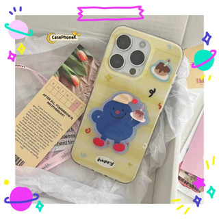 ✨จัดส่งภายใน 24 ชม✨เคสไอโฟน12 13 14 Pro For 11 ความคิดสร้างสรรค์ แฟชั่น เรียบง่าย การ์ตูน ความนิยม การป้องกันการตก Case