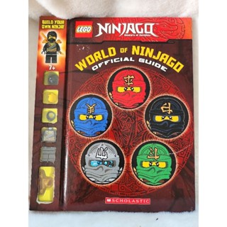 Lego World of Ninjago official guide + minifig Lego