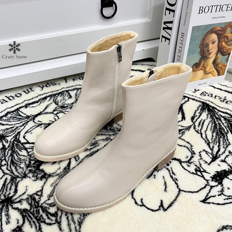 Crazy Snow รองเท้าบู้ทสั้นบุขน รุ่น Minimal Boots (1157)