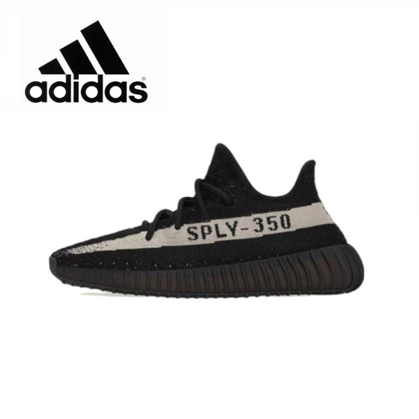 adidas originals Yeezy Boost 350 V2Core Black wear-resistant Shock-Absorbing Low-top Sportswear shoes Men's and women'1