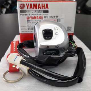 BB9H397300 สวิทช์แฮนด์ซ้าย สีเทา Fino 125 Fi แท้ Yamaha BB9-H3973-00