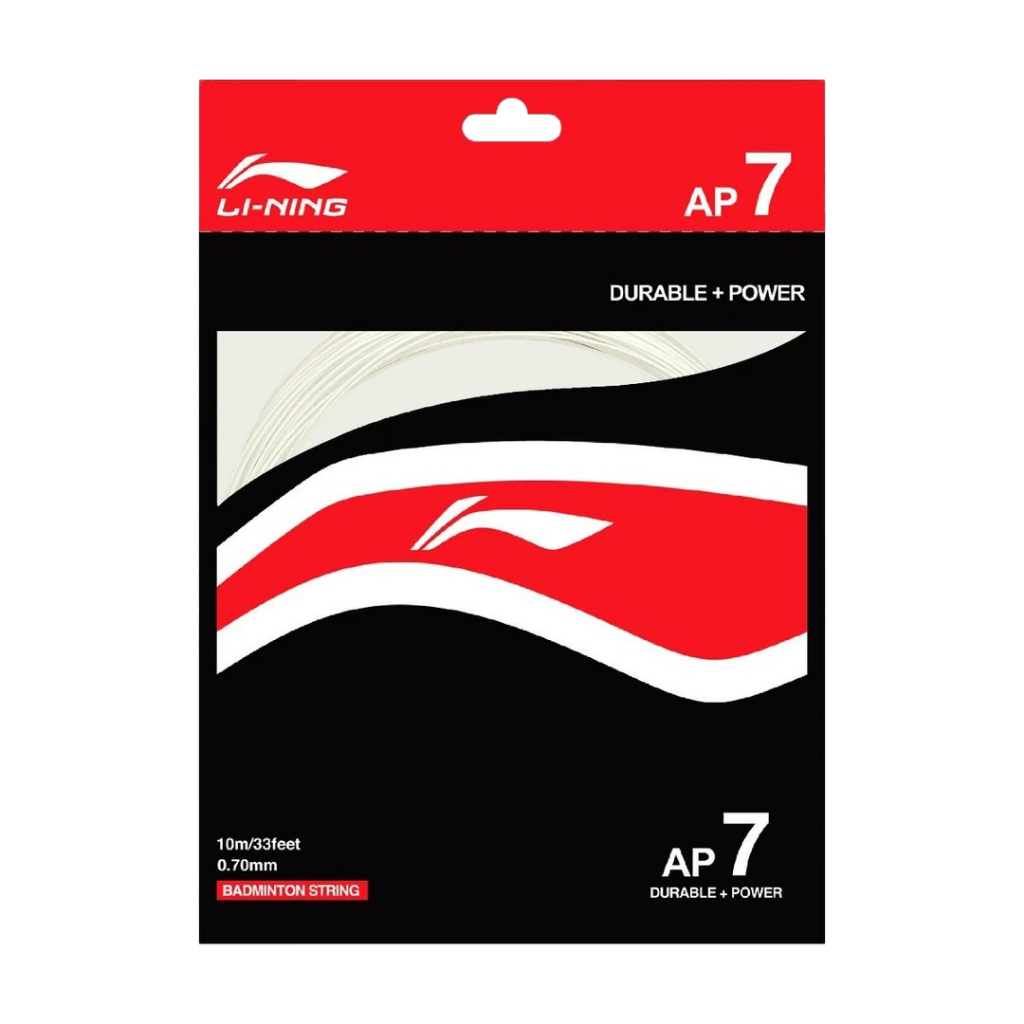 LI-NING  AP7 0.70mm. (AXJL054) เอ็นแบดมินตัน​ STRING