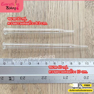 ดรอปเปอร์ หลอดบีบ หลอดหยด ปิดขวดสี กลิ่นวินเนอร์ได้ 30ml 60ml