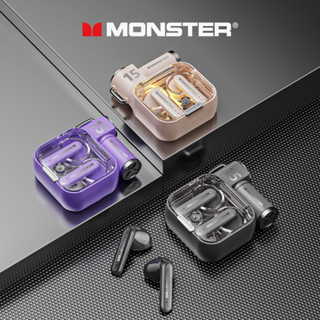 Monster XKT15 ชุดหูฟังไร้สาย หูฟังบลูทู ธ 5.3 หูฟัง HIFI Sound Earphone หูฟังสำหรับเล่นเกมไมโครโฟนในตัว