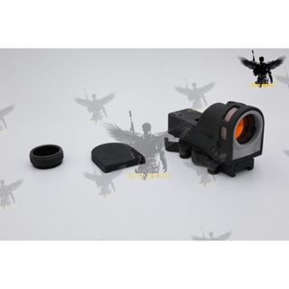 ดอท Mepro M21 (M21 Self Illuminated Reflex Sight)  ● คุณสมบัติ : 1. น้ำหนักเบา 2. ตัวดอทผิวสัมผัสแบบด้าน 3. เปิ