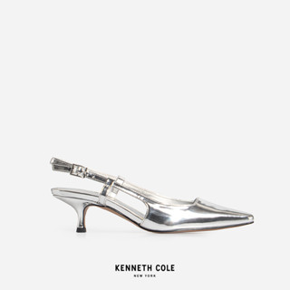 KENNETH COLE รองเท้าส้นสูงผู้หญิง รุ่น MARTHA สีเงิน ( HEL - KL23MAR08-040 )