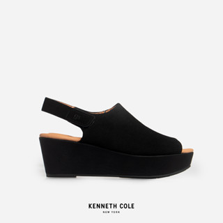 KENNETH COLE รองเท้าส้นตึกผู้หญิง รุ่น NYSSINA สีดำ ( WED - GS23NYS01-001 )