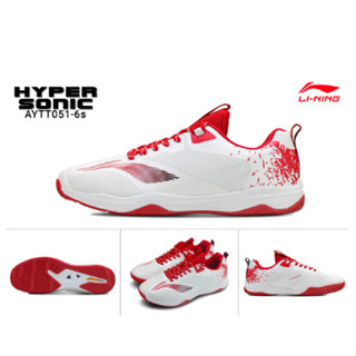 รองเท้าแบดมินตัน Li Ning badminton Shoe : HYPERSONIC - AYTT051-6