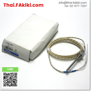 พร้อมส่ง, (B)Unused*, E52-CA6D Temperature Sensor Head, หัวเซนเซอร์อุณหภูมิ สเปค 2m, OMRON (66-007-977)