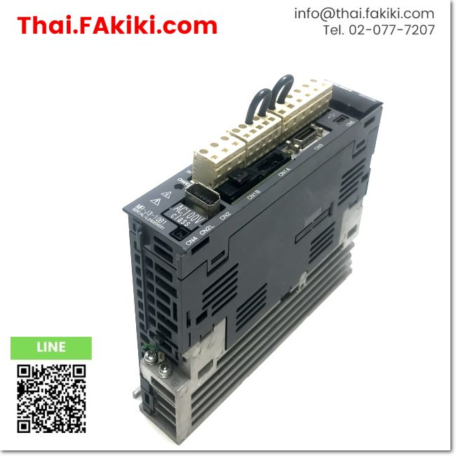 JUNKพร้อมส่ง, Junk, MR-J3-10B1 Servo Amplifier, ชุดควบคุมการขับเคลื่อนเซอร์โว สเปค AC200V 0.1kW, MIT