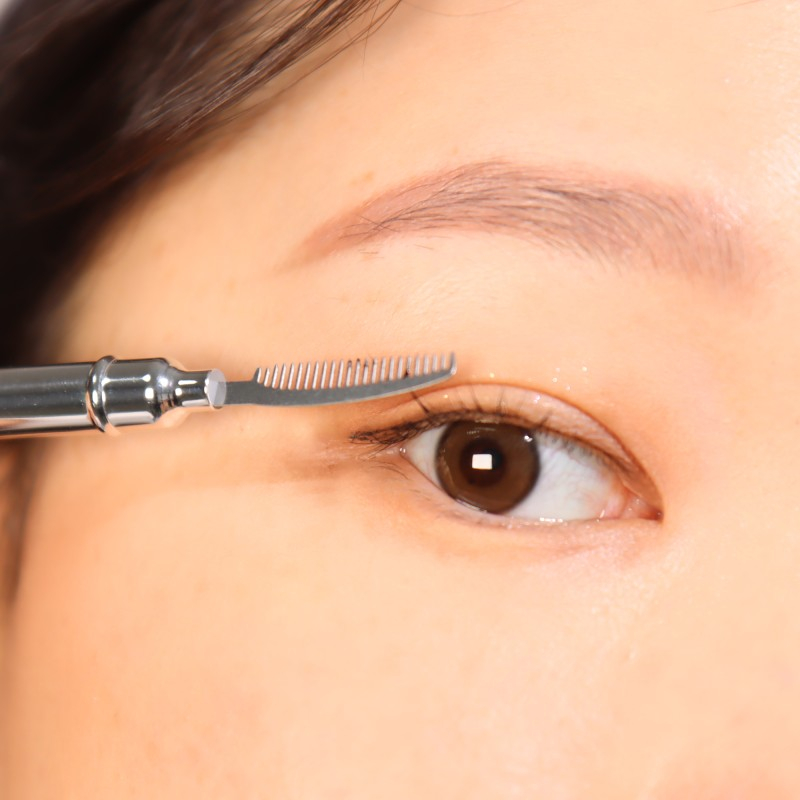 แท้💯พร้อมส่งFillimilli Eyebrow Brush 590 / Dual Eyelash Brush 591 แปรงขนตาและขนคิ้ว มีสองหัว - รูปที่ 5