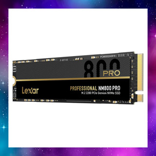 512 GB SSD (เอสเอสดี) LEXAR NM800 PRO 512GB PCIe/NVMe GEN4x4 ใช้งานปกติ