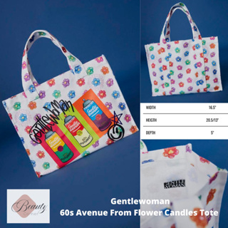 [พร้อมส่ง] กระเป๋า Gentlewoman 60s Avenue From Flower Candles Tote