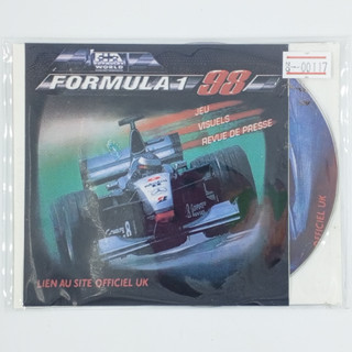 [00117] FORMULA ONE 98 (EU) แผ่นเกมก็อปปี้ PS1 แผ่นเกมปั๊มโรงงาน มือสองสภาพดี