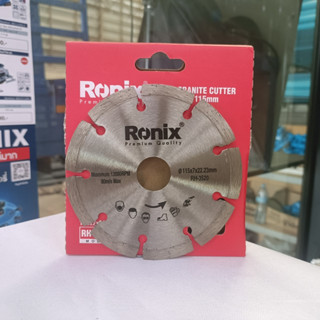 Ronix ใบตัดแกรนิตรุ่น 115 mm. รุ่น RH-3520 ***สามารถออกใบกำกับภาษีได้***