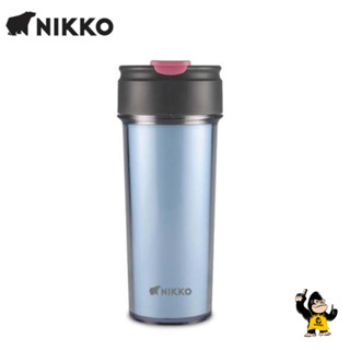 NIKKO แก้วทัมเบลอร์สเตนเลสหุ้มพลาสติกสุญญากาศ นิกโก้ 400 มล. (NKHE-1410B)