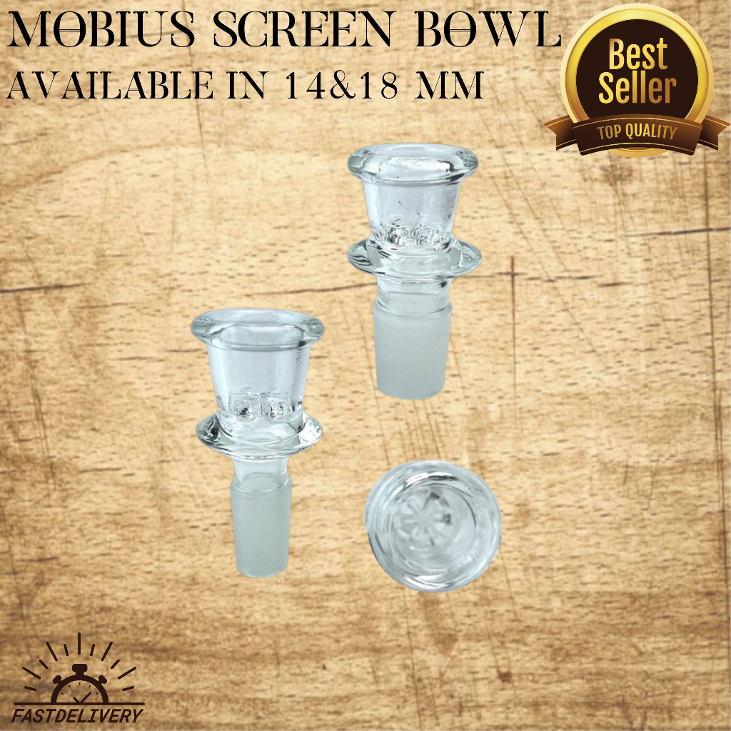 แก้ว Mobius Clear Bowl 14 & 18mm
