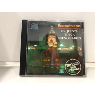 1 CD MUSIC  ซีดีเพลงสากล  ORQUESTA TIPICA BUENOS AIRES  REMEMBRANZAS    (C14F54)