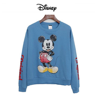 เสื้อวอร์ม สเวตเตอร์ ลาย Mickey งานแบรนด์ ♠️DISNEY♠️ แท้💯% (TS182)